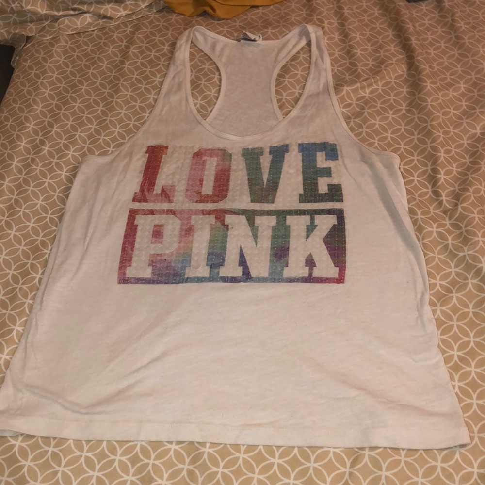 PINK Racerback